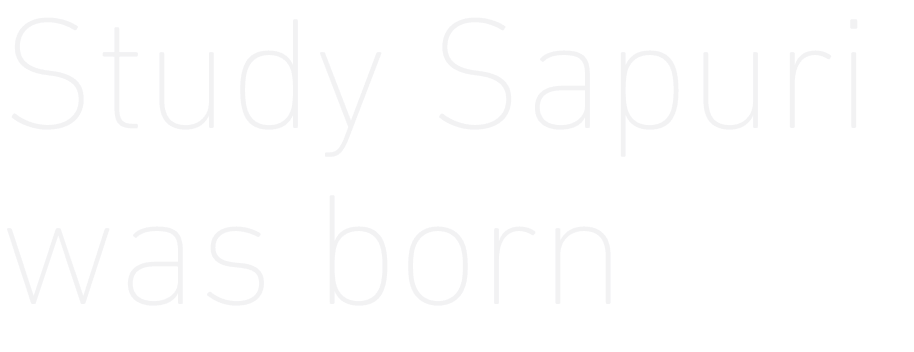 Study Sapuri was born